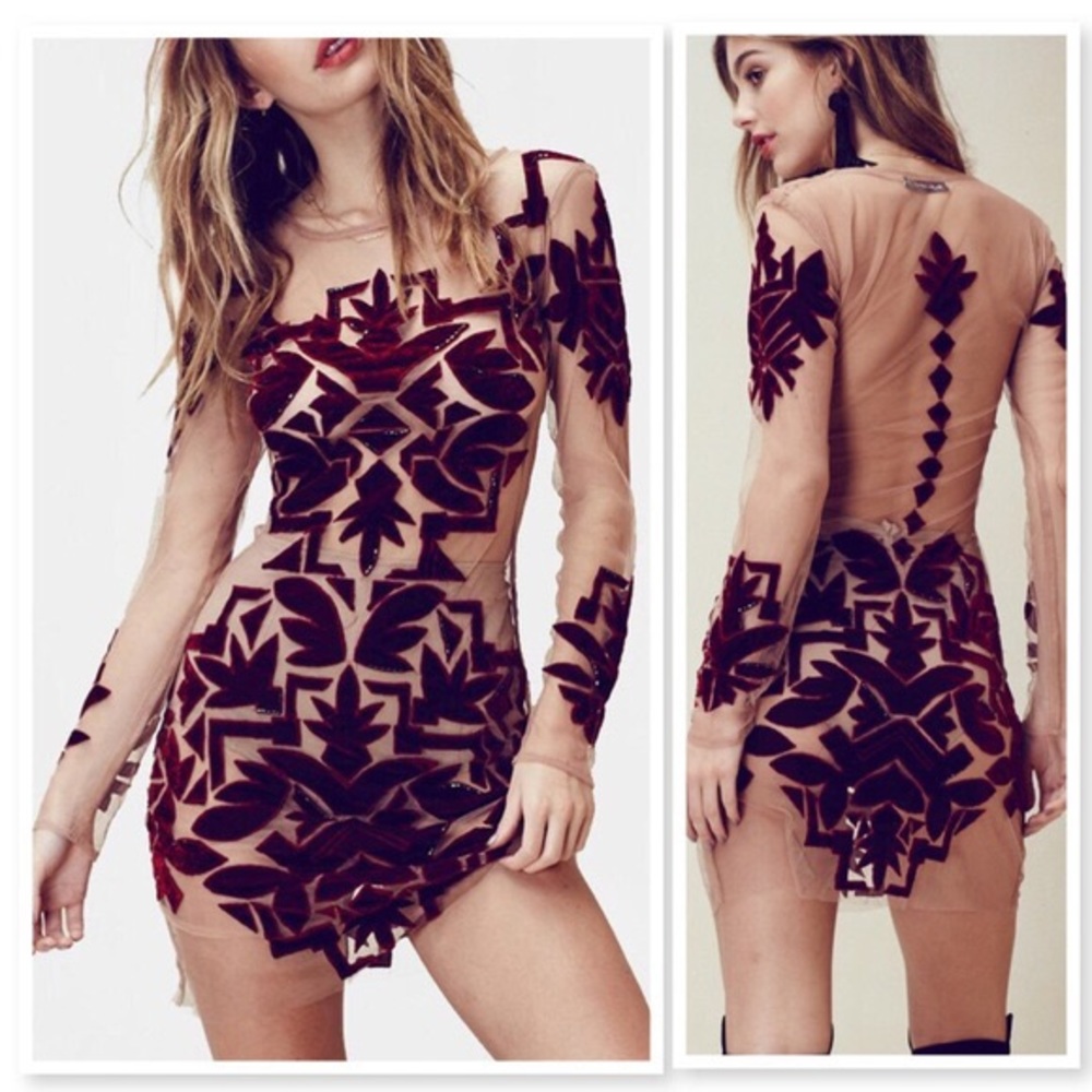 For Love & Lemons Vienna Minidress